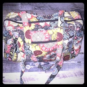 Vera Bradley diaper bag fall colors